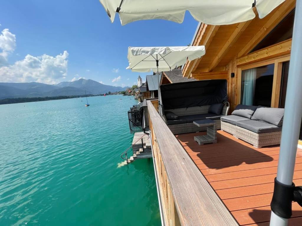 Hotel Zimmerbraeu Sankt Wolfgang im Salzkammergut ภายนอก รูปภาพ